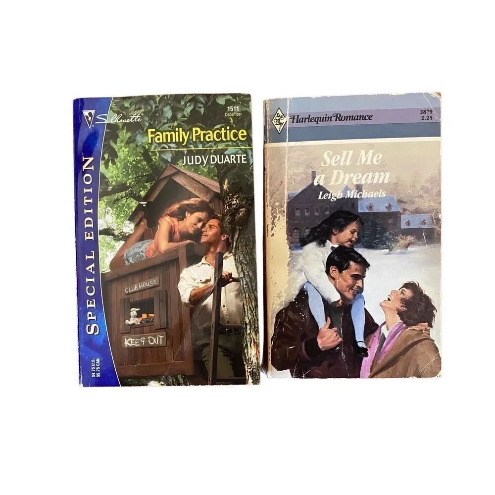 Lot of 2 Family Practice Sell Me A Dream Paperback Romance Novel Books